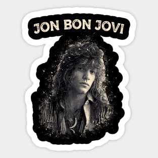 Jon Bon Jovi Sticker